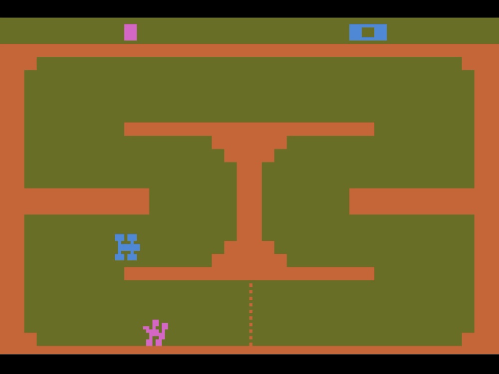 Screenshot of Indy 500 for Atari 2600